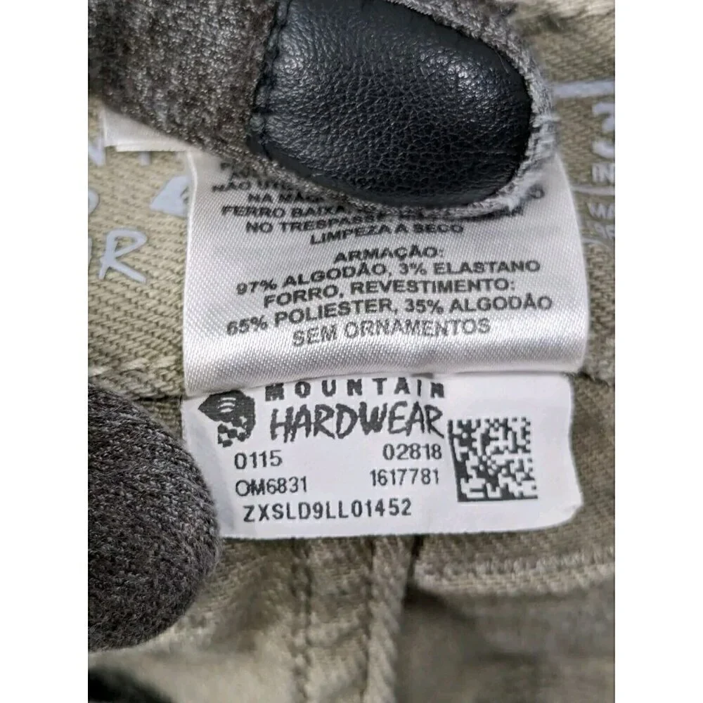 Mountain Hardwear Pants 33x32 (Actual 34x30) Jeans Style Straight Light Brown